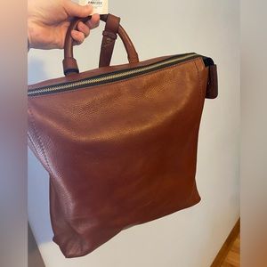 Fossil Parker Convertible Backpack- Large size, Brown